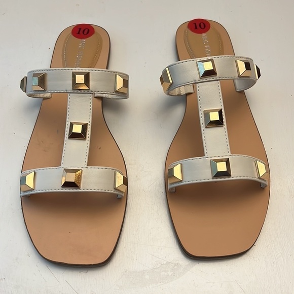 Marc Fisher Bonis Flat Sandals Size 10 New in Box - Picture 4 of 10